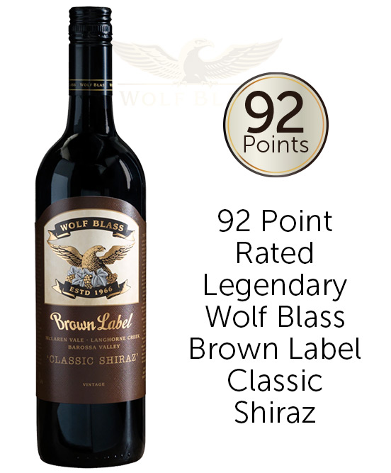 Wolf Blass Brown Label Classic Shiraz 2016 | Buy Wines