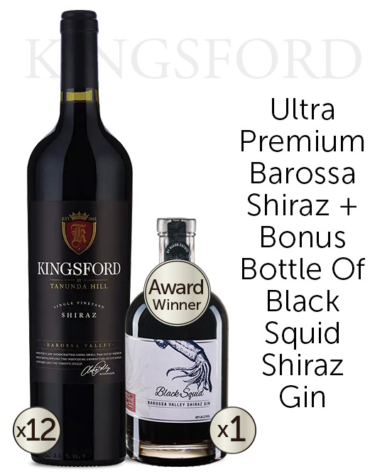 Kingsford By Tanunda Hill Barossa Valley Shiraz 2020 Shiraz Gin Bundle
