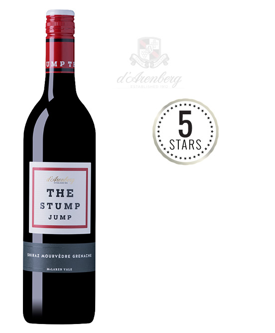 d'Arenberg The Stump Jump McLaren Vale Shiraz Mourvedre Grenache 2021