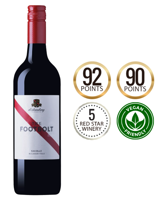 d'Arenberg Footbolt McLaren Vale Shiraz 2022
