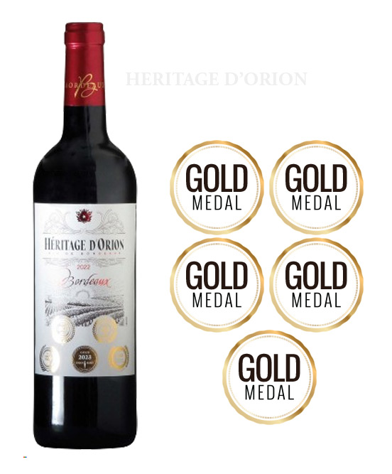 Heritage D'Orion AOP Bordeaux Rouge 2022