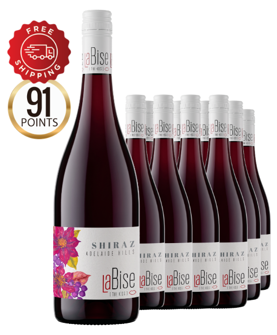 La Bise Adelaide Hills Shiraz 2023 Dozen 