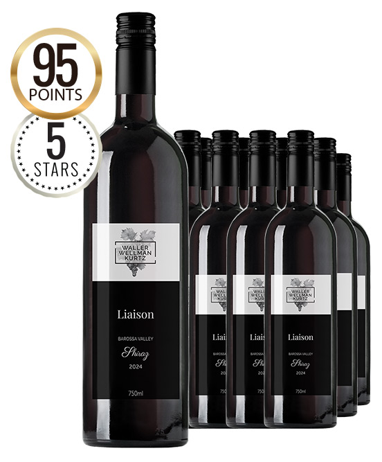 Waller Wellman Kurtz Liaison Barossa Valley Shiraz 2023 Dozen