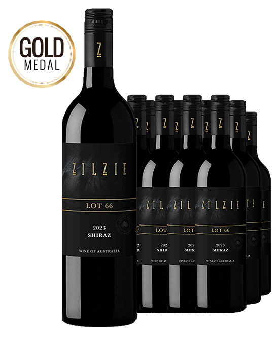 Zilzie Wines Lot 66 Shiraz 2023 Dozen