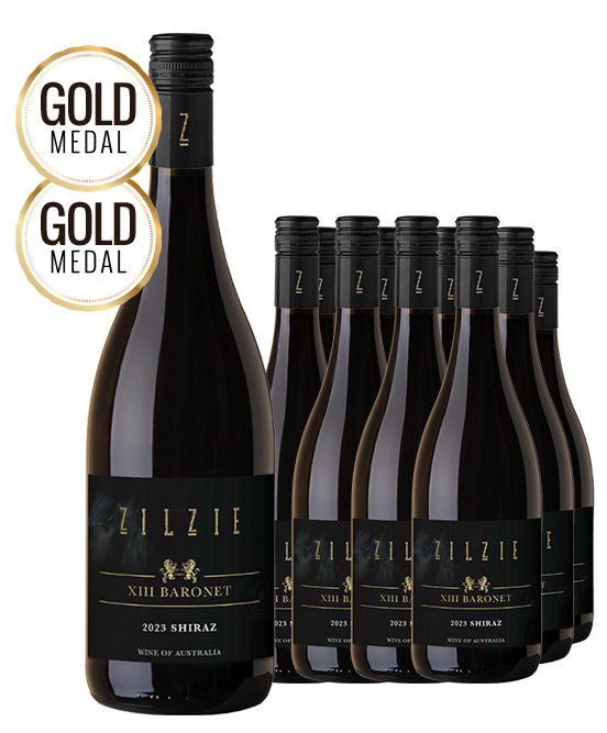 Zilzie Wines XIII Baronet Shiraz 2023 Dozen