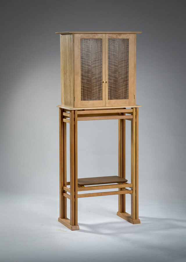 Swiss Pear Cabinet | Custom Handmade by Damion Fauser - Cabinet