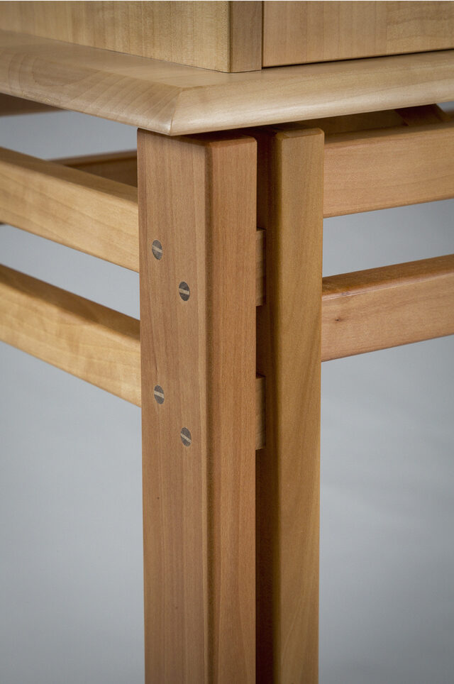 Swiss Pear Cabinet | Custom Handmade by Damion Fauser - Cabinet