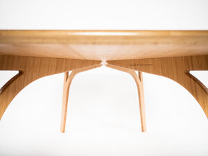 Rectangle Bamboo Dining Table | Custom Handmade by Bcompact Design - Bamboo, Dining Table, Profile Cut, Ecologically Friendly, Minimalist Modern, Interior Design, Residential Contract, Hospitality, Designer Furniture