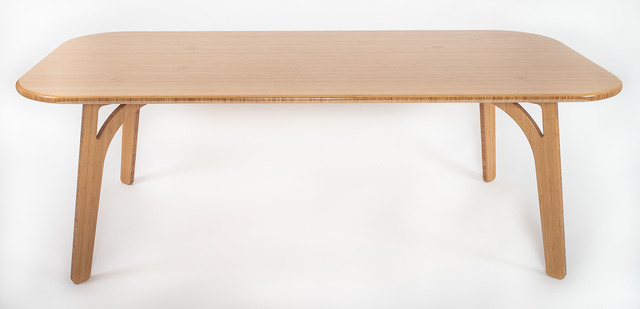 Rectangle Bamboo Dining Table | Custom Handmade by Bcompact Design ...
