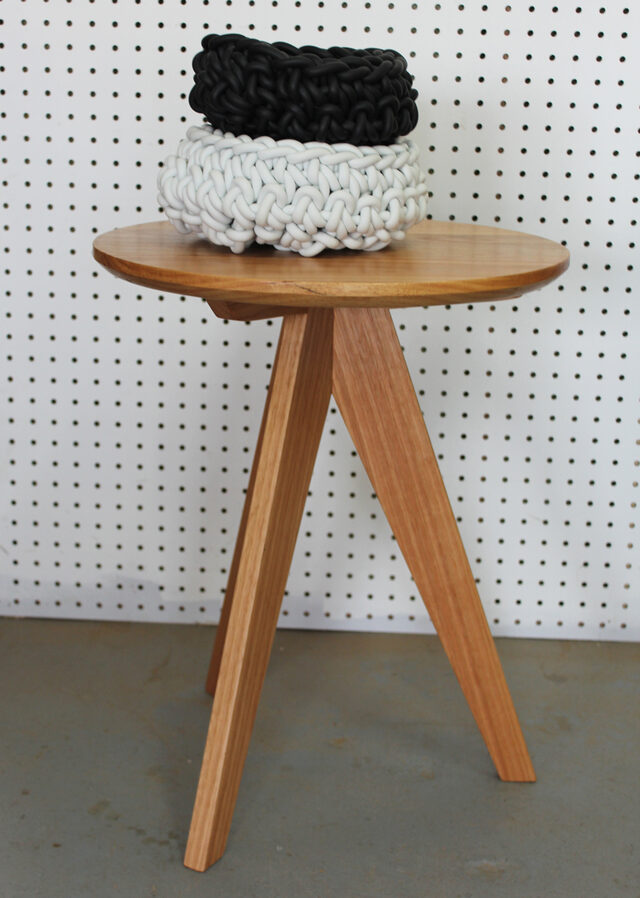 3 Seven's Tables | Custom Handmade by WilderCoyle Furniture & Design - Round Tables, Tripod Base