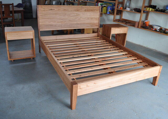 Classic Bed | Custom Handmade by WilderCoyle Furniture & Design - Bed, Bed Head, Timber Bed