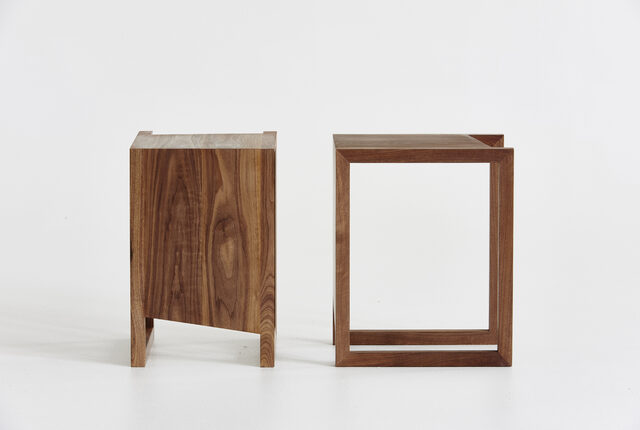 Sku Side Tables & Stools | Custom Handmade by Curious  Tales - Walnut, Multifunctional, Table, Stool, Solid Timber