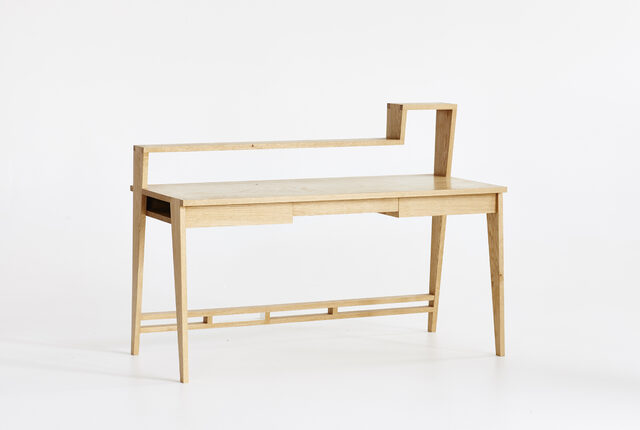 125 Desk | Custom Handmade by Curious  Tales - Desk, Solid Timber, European Oak
