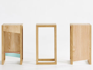 Sku Bar Stools | Custom Handmade by Curious  Tales - Stool, Solid Timber, American Oak