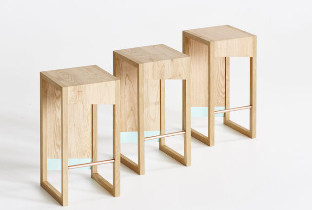 Sku Bar Stools | Custom Handmade by Curious  Tales - Stool, Solid Timber, American Oak