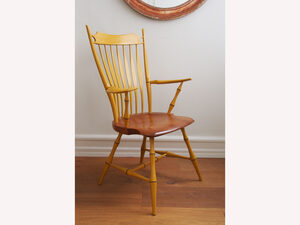 Crested Dining set of 6 | Custom Handmade by Bernard Chandley - Bespoke Chairs, Dining Chairs, Handmade Chairs