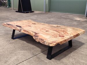 'El Grande' Coffee Table | Custom Handmade by Zac Pearton - Coffee, Table, Slab, Natural
