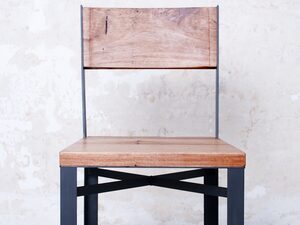 Stringy steel chair | Custom Handmade by Telegraph Road - Stringy Bark, Mild Steel
