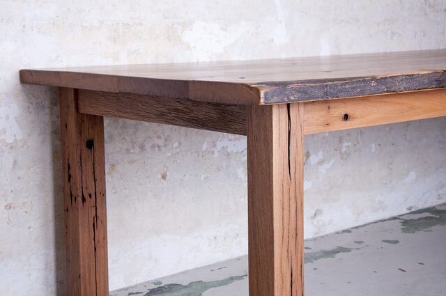 Tallowood dining table | Custom Handmade by Telegraph Road - Tallowood, Recycled