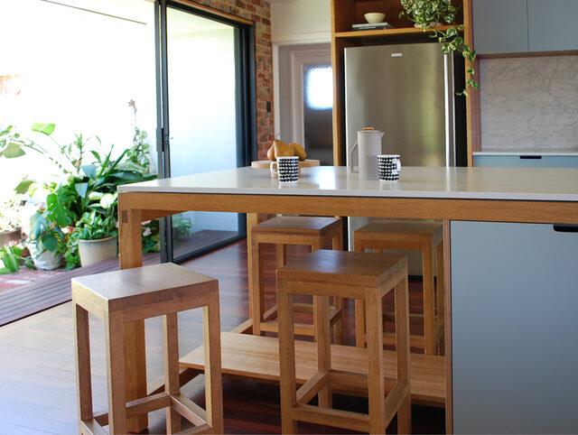 Custom Kitchens | Custom Handmade by Raw Edge Furniture - Kitchen, Wandoo, Solid Timber Kitchen, Plywood Kitchen, Storage, Plywood Shelving, Wooden Kitchen, Custom Built Kitchen