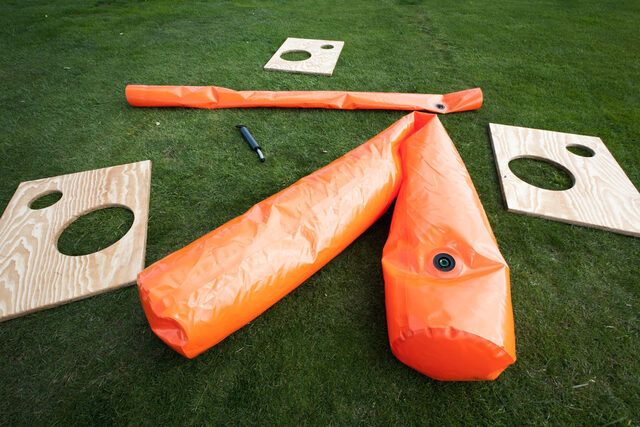 The Goodfuntime Lounge | Custom Handmade by Guy Paramore - Seating, Inflatable, Flat Pack