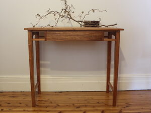 Writing Desk - New Guinea Rosewood  | Custom Handmade by Andrew Blake - Writing Desk, Hall Tables