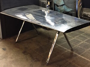 Vampire Wing Desk | Custom Handmade by PROPELLART - Desk, Table, Office Table, Conference Table, Reception Desk, Dinner Table