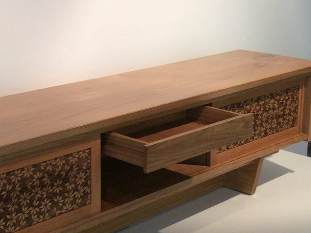 Low Cabinet 314 | Custom Handmade by Andrew Bartlett - Low, Cabinet