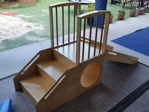 Toddler Activity Centre | Custom Handmade by Rick Fabri - Children'S Play Equipment, Children'S Furniture
