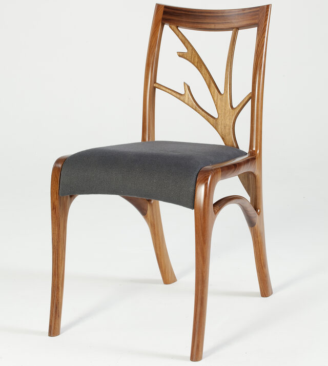 Blackwood Magnolia Chair | Custom Handmade by Will Marx - Tasmanian Blackwood, Blackwood, Chair, Dining Chair, Mid Century, Modern, Luxury, Retro, Australian Timber, Solid Timber