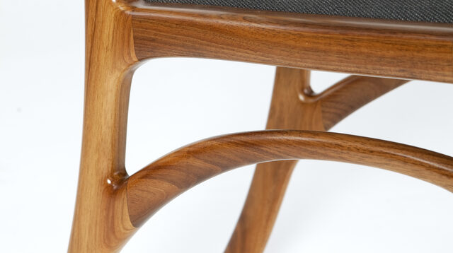 Blackwood Magnolia Chair | Custom Handmade by Will Marx - Tasmanian Blackwood, Blackwood, Chair, Dining Chair, Mid Century, Modern, Luxury, Retro, Australian Timber, Solid Timber