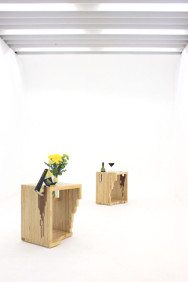 Ply Parasite | Custom Handmade by Sawdust Bureau - Ply, Coffee Table, Side Table, Rimu, Spotted Gum