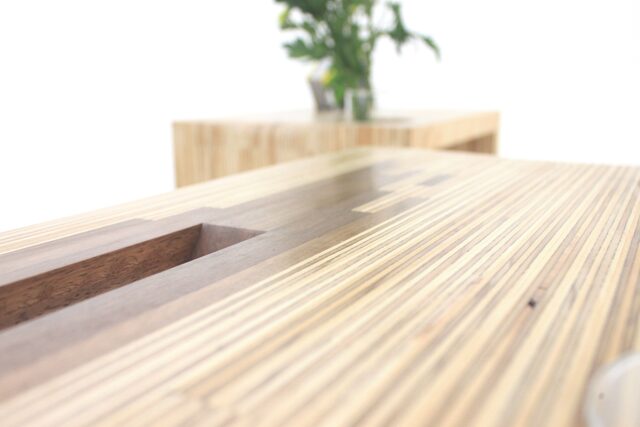 Ply Parasite | Custom Handmade by Sawdust Bureau - Ply, Coffee Table, Side Table, Rimu, Spotted Gum