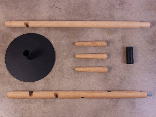 Wedge Coat Stand | Custom Handmade by Matt Pearson - Coatstand, Coatrack, Coat, Hat, Rack, Stand, Peg