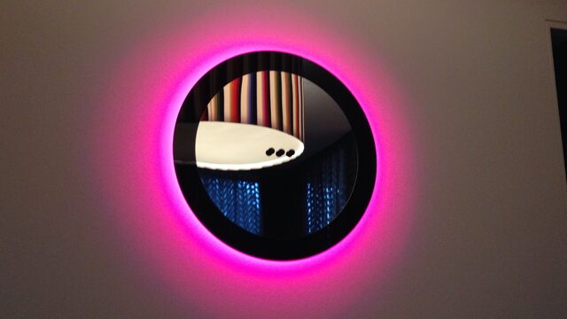 Ora - An Interactive Eclipse | Custom Handmade by ILANEL DESIGN STUDIO PTY LTD - Light, Lighting, Interactive Lighting, Residential Lighting, Commercial Lighting, Luxury Lighing, Luxury Living, Interior Design, Colour Changing, Innovative Lighting Solution