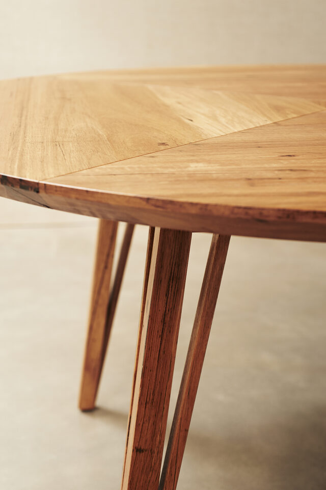 Panorama Round Table | Custom Handmade by Auld Design - Table, Dining Table, Round Table, Hairpin Legs, Handmade, Auld Design