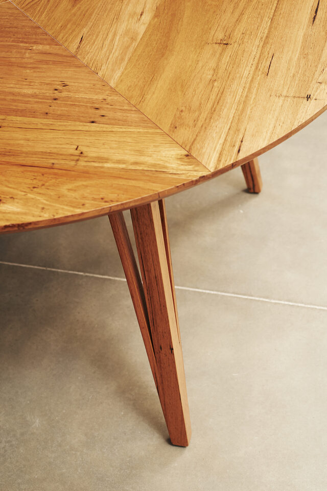 Panorama Round Table | Custom Handmade by Auld Design - Table, Dining Table, Round Table, Hairpin Legs, Handmade, Auld Design