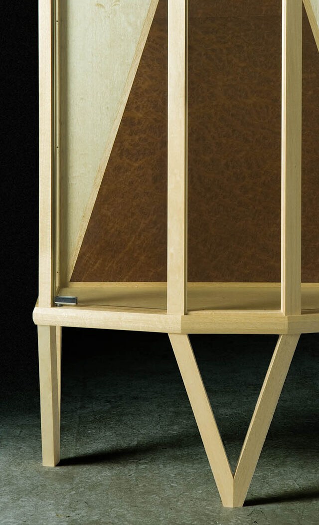 Melodie Collectors Cabinet | Custom Handmade by John Gallagher - Display, Cabinet, Collectors, Storage