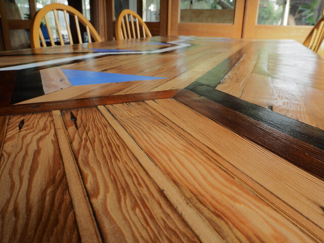 Yindi | Custom Handmade by Flitch & Rasp - DINING TABLE, RECYCLED TIMBER