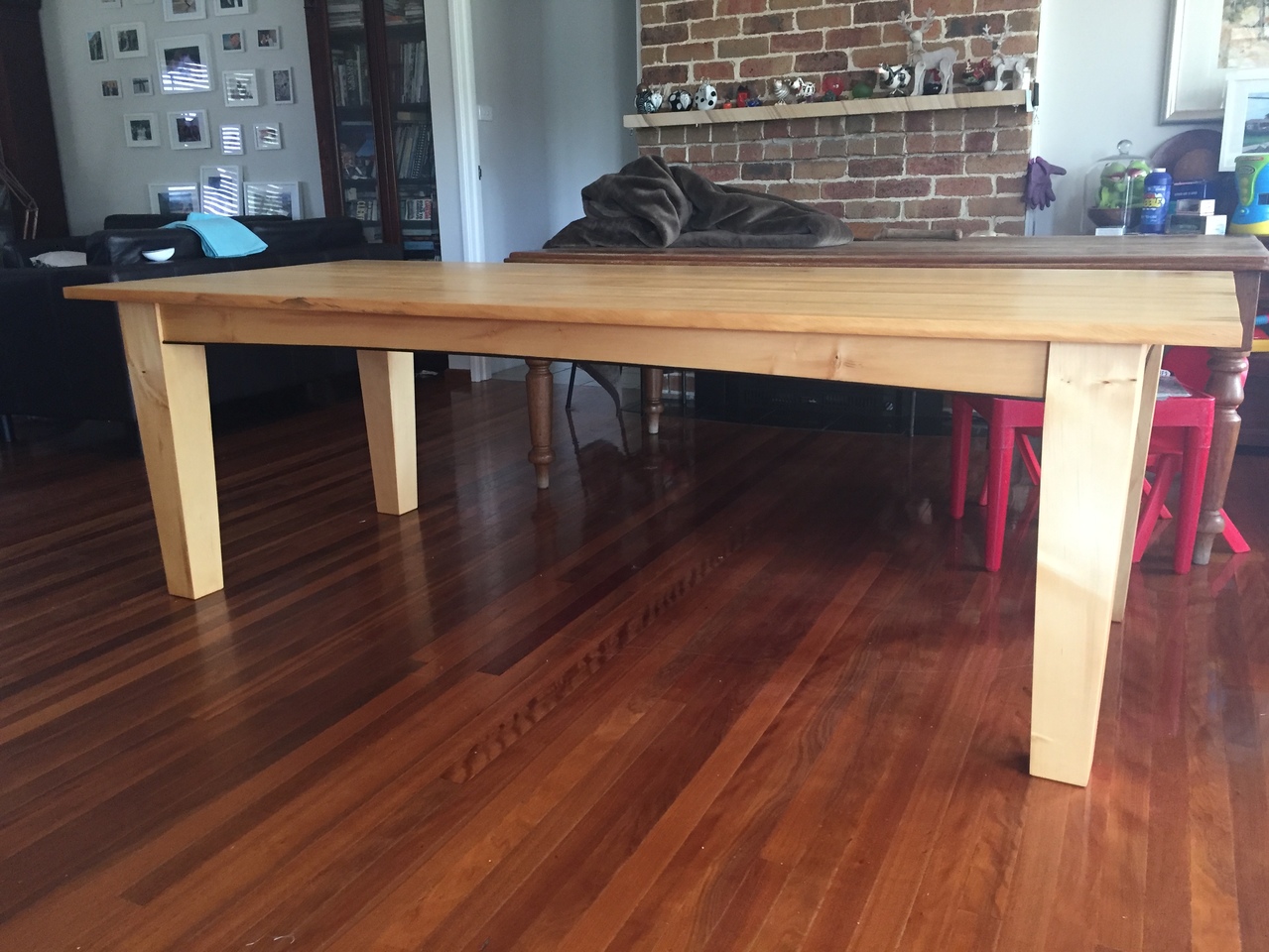 Huon Pine Dining Table by Andrew Blake Handkrafted