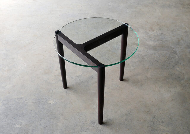 321 Coffee Table | Custom Handmade by Nathan Day Design - Coffee Table, Oak, Glass, Walnut, Black, Side Table