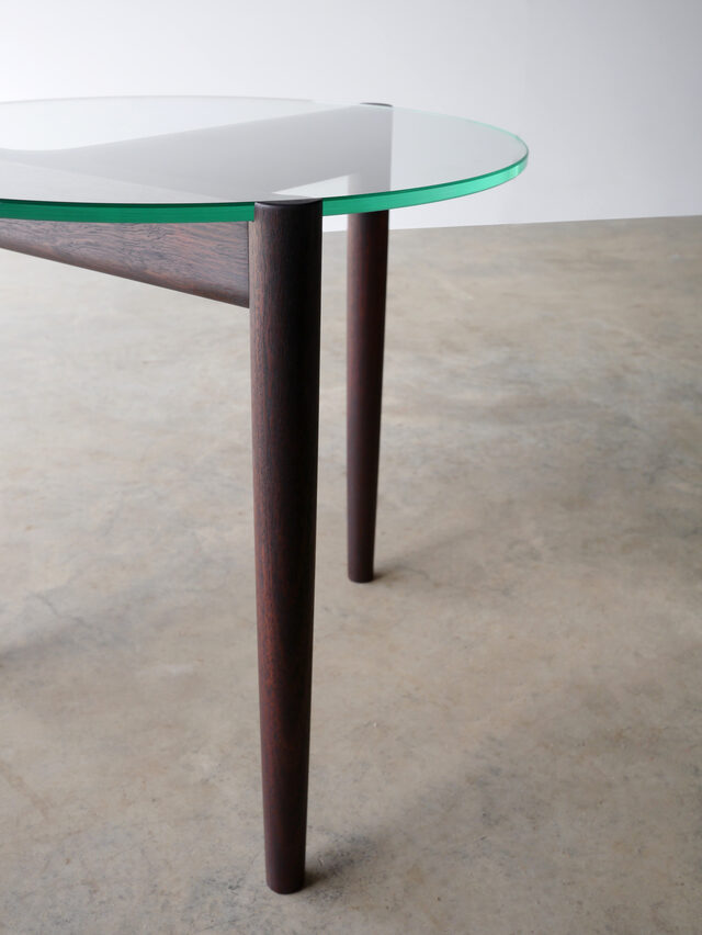 321 Coffee Table | Custom Handmade by Nathan Day Design - Coffee Table, Oak, Glass, Walnut, Black, Side Table