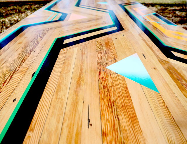 Autumn Lizzy | Custom Handmade by Flitch & Rasp - Recycled Timber, Furniture, Oregon, Blackbutt, Custom Built