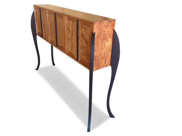 A Portly Affair - Fully Customisable Tasmanian Blackwood Designer Wooden Cabinet | Custom Handmade by Will Marx - Mid Century Classic, Solid Timber Cabinet, Wooden Storage Cabinet, Contemporary Minimalist Cupboards, Designer Wine Cabinet, Adjustable Removable Shelving, Custom Handmade Furniture, Tasmanian Blackwood, Wenge Timber, Home Office Furniture
