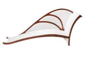 Ulysses Chaise Lounge - Fully Customisable Elegant Modern Renaissance Inspired | Custom Handmade by Will Marx - Designer Chaise Lounge, Minimalist Design, Mid Century Classic, Upholstry, Traditional, Contemporary