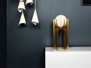 Stella Table Lamp | Custom Handmade by ILANEL DESIGN STUDIO PTY LTD - Lighting, Luxury Lighting, Handmade, Custom Made, Brass, Glass, Gold
