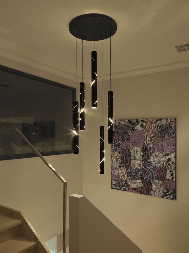 Black Rain | Custom Handmade by ILANEL DESIGN STUDIO PTY LTD - Pendants, Black, Tubes