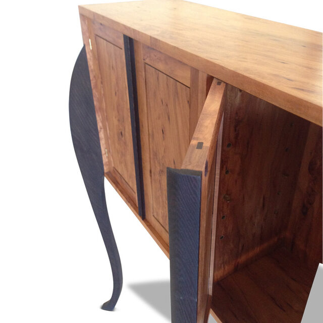 A Portly Affair - Fully Customisable Tasmanian Blackwood Designer Wooden Cabinet | Custom Handmade by Will Marx - Mid Century Classic, Solid Timber Cabinet, Wooden Storage Cabinet, Contemporary Minimalist Cupboards, Designer Wine Cabinet, Adjustable Removable Shelving, Custom Handmade Furniture, Tasmanian Blackwood, Wenge Timber, Home Office Furniture