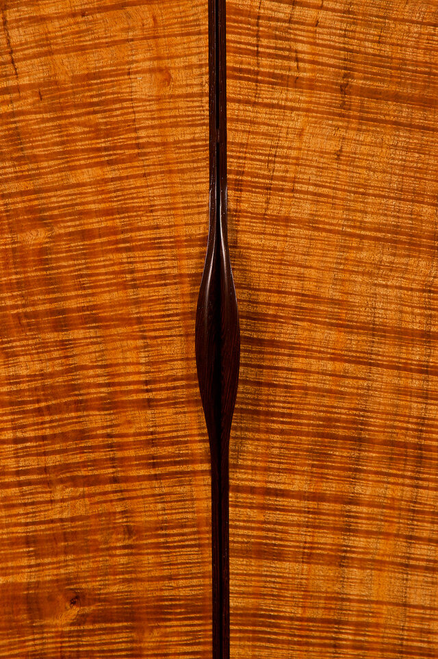 Blackwood & Wenge Cabinet - Fully Customisable Solid Timber Minimalist Cabinet   | Custom Handmade by Will Marx - Solid Timber Cabinet, Designer Wooden Cabinet, Minimalist Hardwood Cabinet, Tasmanian Blackwood, Wenge Timber, Minimalist Furniture, Mid Century, Custom Handmade, 10 Year Warranty, Contemporary Furniture
