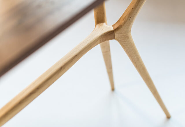 Giuseppe Hall Table | Custom Handmade by Christopher Neal - Living Room, Hall Table